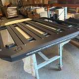 Aluminium Roof Platform + Light Bar for Toyota Hilux