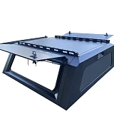 Gen 2 Steel Canopy for Mitsubishi Triton MR MQ + with Pet Window Doors 