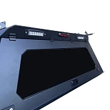 Gen 2 Steel Canopy for Mitsubishi Triton MR MQ + with Pet Window Doors 