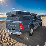 Low Profile Aluminium Canopy for Toyota Hilux N80 SR5 2015 - 2024