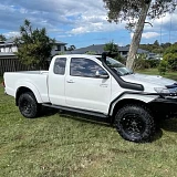 Combo Deal Overland Bullbar + Rock Sliders + Brush Bars for TOYOTA HILUX N70 Post Facelift Model 2012-2014