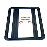 Universal Aluminum Roof Rack 125x125CM