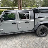 Low Profile Aluminium Canopy for Jeep Gladiator JT