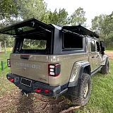 Gladiator Canopy + Roof Rack |  Gen2 | Aluminium Matte Black