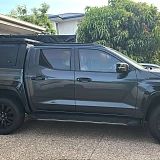 Gen 2 Aluminium Canopy for Mitsubishi Triton MV 2024 Ons + Roof Rack