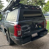 Gen 2 Aluminium Canopy for Mitsubishi Triton MV 2024 Ons + Roof Rack