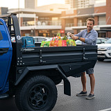Pioneer Steel Tray for Dual Cab Ute 1850 x 1850