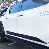Door Cladding Side Body Slim Trim for Toyota Hilux 2015-2023 N80 Moulds SR SR5 Matt Black