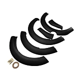 Fender Flares Matte Black OEM Style For Mazda BT50 BT-50 2011-2020 4WD Guard Arch