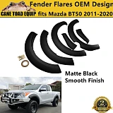 Fender Flares Matte Black OEM Style For Mazda BT50 BT-50 2011-2020 4WD Guard Arch