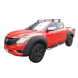 Fender Flares Matte Black Pocket Style kit for Mazda BT50 BT-50 2011-2020 Wheel Arches 4WD