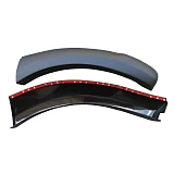 Slim Fender Flares Matt Black 6 PCS for Nissan Navara NP300 D23 2015-2020 Wheel Arch