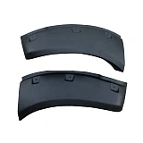 Fender Flares Jungle Style Matte Black for Nissan Navara NP300 D23 2015- ON Wheel Arch Cover 4WD 
