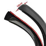 Fender Flare Kit Slim Matte Black Guard Trim Fits Ford Ranger PX2 MK2 2015-18