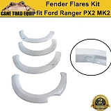 Fender Flares Kit fit Ford Ranger PX2 MK2 2015-2018 White Smooth OEM Design guard