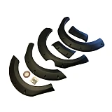 Jungle Fender Flares fit Triton MQ 2015-18 Matte Black Fender Guards 6PC Wheel Arch