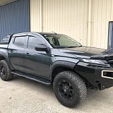 Fender Flares Matte Black suits Mitsubishi Triton MR 2019 Onwards Wheel Arch 4WD