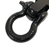 Tow Bar Recovery Hitch Receiver Bow Shackle 2 Inch Aluminium 4.75T Off Road 4X4