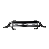 Slim Nudge Bar fits Navara NP300 2014-Onwards D23 Light Bar Powder Coated Black 