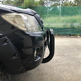 Nudge Bar fit Toyota Hilux N70 Gloss Black Steel Grill Guard 2005-2015 4WD 2WD