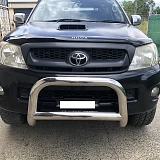 Nudge Bar fit Toyota Hilux N70 304 Stainless Steel Grill Guard 2005-2015 4WD 2WD