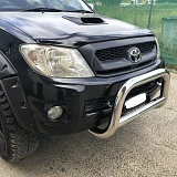 Nudge Bar fit Toyota Hilux N70 304 Stainless Steel Grill Guard 2005-2015 4WD 2WD