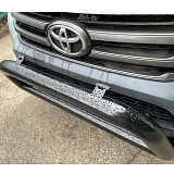 3" Nudge Bar For Toyota Hilux N80 Steel Gloss Black Grill Guard 2015-On 4WD 2wd