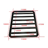 Universal Aluminium Low Profile Roof Rack 1300MM X 1200MM 