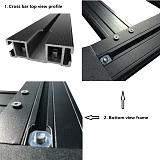 Universal Aluminium Low Profile Roof Rack 1300MM X 1200MM 