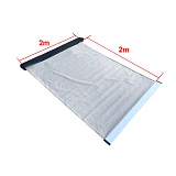 Awning 2x2m 280GSM Side Sunshade Camping Car Side Pullout Tent Camper 4X4 4WD