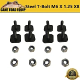 8xT-Bolt 20x20mm Thread for Roof Rack Platform Channel Awning Accessories M6 8 pack