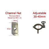 Stainless Steel Multi Purpose Shovel and Conduit Holder Bracket