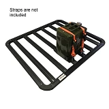 Roof Platform Jerry Can Holder Multi Fit Tank Tool box fit Rhino Rack and other with Channel Mount