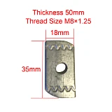 Channel Nut Bolt 4 Set 18x35mm M8 Fit Rhino Rack Platform Roof Rack Fastener T & C Roof Channel Rack