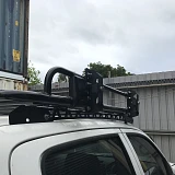 Double Shovel Holder Heavy Duty Roof Rack Mount 4x4 Steel Powder Coated Basket 4wd
