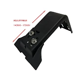Universal Roof Rack Brackets 100MM 2 Pair for Rain Gutter Mounts Adjustabel 4x4 4WD