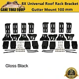 4x Universal Gutter Mount Roof Rack Brackets 100mm 