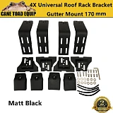 Universal Roof Rack Gutter Mount Bracket 20-23cm 2 Pair High Roof Troopy Pajero LC70 4WD 4X4