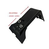 A pair Universal Gutter Mount Bracket 20cm-23cm for High Roof Roof Basket Pajero Troopy LC70