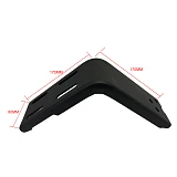 A pair Universal Gutter Mount Bracket 20cm-23cm for High Roof Roof Basket Pajero Troopy LC70