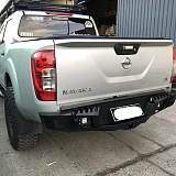 Rear Bar Step for Nissan Navara NP300 2014 - On Protection Bumper D23 Heavy Duty 4WD
