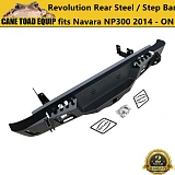 Rear Bar Step for Nissan Navara NP300 2014 - On Protection Bumper D23 Heavy Duty 4WD