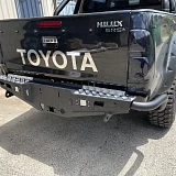 Rear Bar Step for Nissan Navara NP300 2014 - On Protection Bumper D23 Heavy Duty 4WD