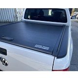 Roller Shutter Cover Retractable Tonneau Lid fit Volkswagen Amarok 2010-Onwards Dual Cab Matte Black 