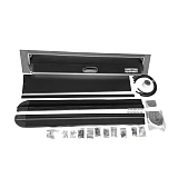 Roller Shutter Cover Retractable Tonneau Lid fits GWM Cannon 2020-On Dual Cab Matte Black 