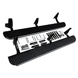 Heavy Duty Steel Side Steps / Rock Sliders for Toyota 100