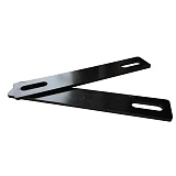 Heavy Duty Steel Side Steps / Rock Sliders for Toyota 100