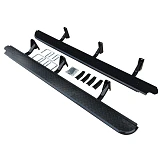 Heavy Duty Steel Side Steps / Rock Sliders for Nissan Navara D22