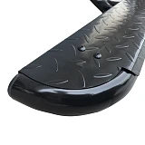 Heavy Duty Steel Side Steps / Rock Sliders with Brush Bars for Toyota Prado 120 Series 
