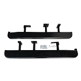Heavy Duty Steel Side Steps / Rock Sliders with Brush Bars for Prado 150 Series
